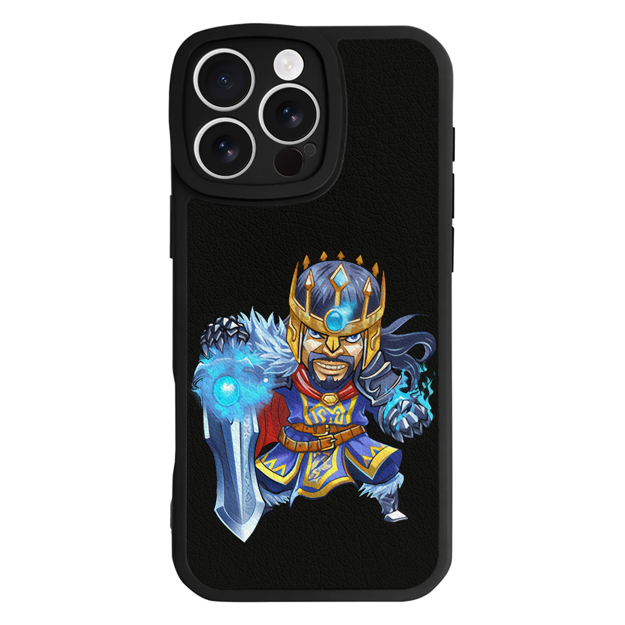 （画像用） リーグ・オブ・レジェンド League of Legends LOL 【iPhone 16シリーズ対応】シリコンスマホケース（レザー調） 材質：シリコン